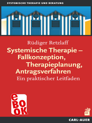 cover image of Systemische Therapie – Fallkonzeption, Therapieplanung, Antragsverfahren